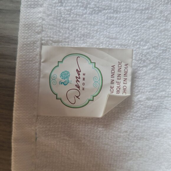 Set Of 2 Dena Home Holiday Kitchen Towels With Dog & Santa Hat Design - Picture 6 of 6